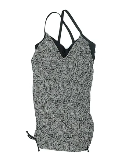 Athleta One Piece Swimsuit In Gray