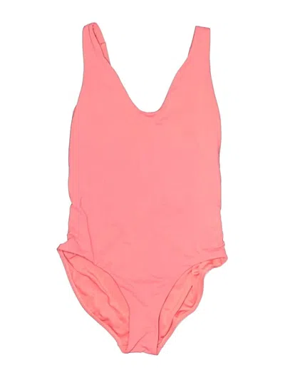 Pre-owned Athleta One Piece Swimsuit In Pink