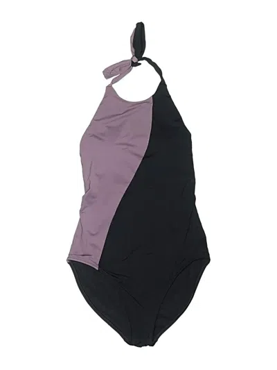 Pre-owned Athleta One Piece Swimsuit In Purple