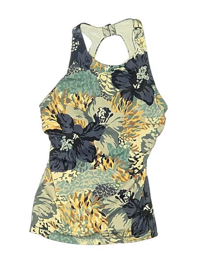 Pre-owned Athleta One Piece Swimsuit In Yellow