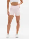 Athleta Pacesetter Ultra High Rise 4" Shortie In Sand
