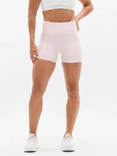 Athleta Pacesetter Ultra High Rise 4" Shortie In Sand