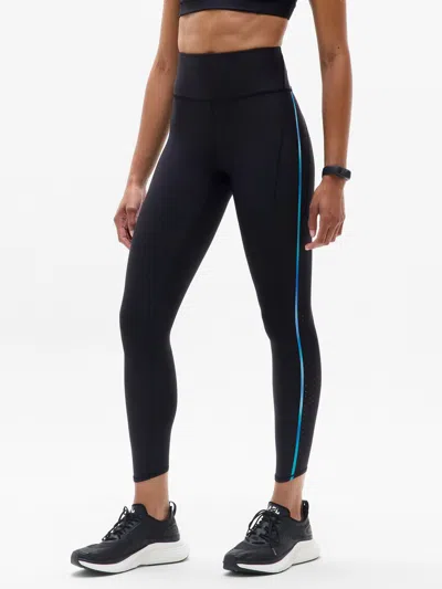Athleta Pacesetter Ultra High Rise Ombre Tipped Lasercut 7/8 Legging