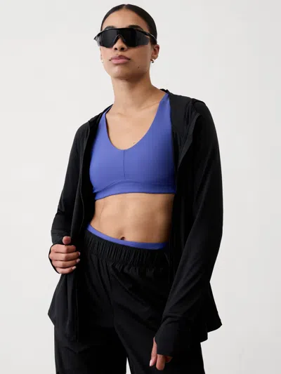 Athleta Pacifica Illume Upf Relaxed Jacket In Black