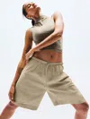 Athleta Paradise Bermuda Short In Flax Beige
