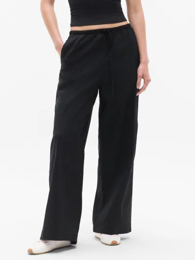 Athleta Paradise Mid Rise Wide Leg Pant In Black