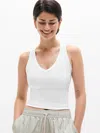 Athleta Perfect Rib Tank In White