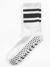Athleta Pilates Gripper Crew Sock In White