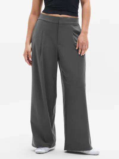 Athleta Pinnacle High Rise Trouser In Gray