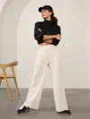 Athleta Pinnacle High Rise Trouser In Pelican Cream