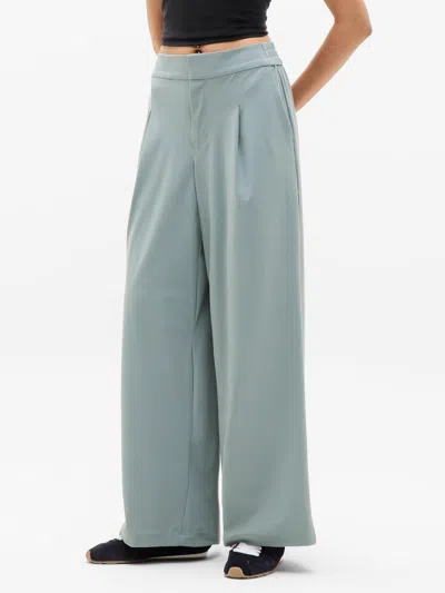 Athleta Pinnacle High Rise Trouser In Silver