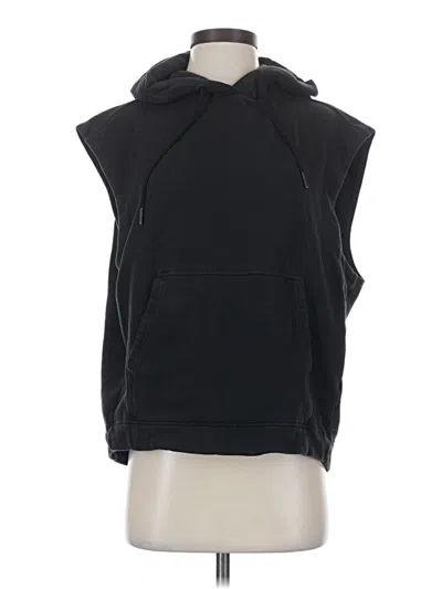 Pre-owned Athleta Poncho In Black
