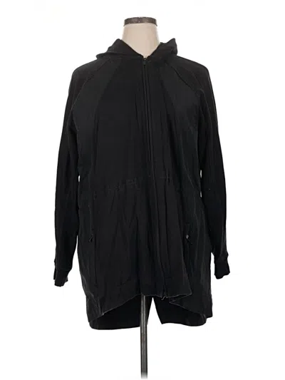 Pre-owned Athleta Poncho In Black