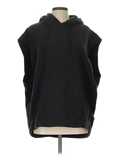 Pre-owned Athleta Poncho In Black