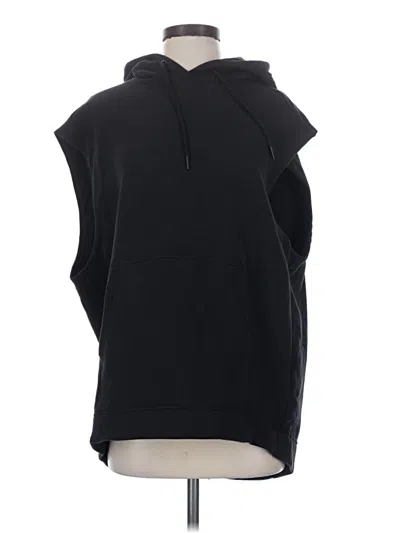 Pre-owned Athleta Poncho In Black