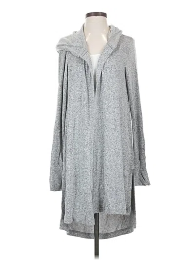 Pre-owned Athleta Poncho In Gray