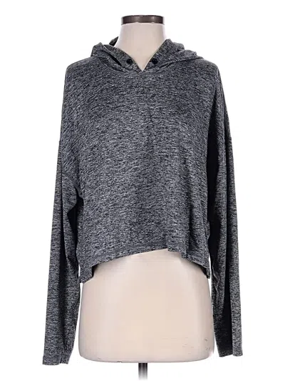 Pre-owned Athleta Poncho In Gray
