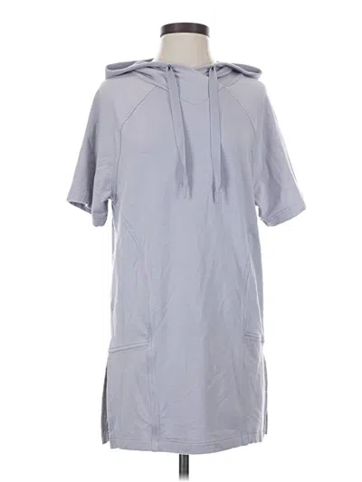 Pre-owned Athleta Poncho In Gray