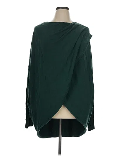 Pre-owned Athleta Poncho In Green