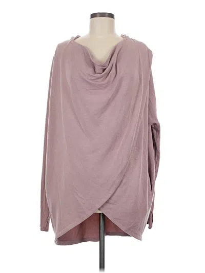 Pre-owned Athleta Poncho In Pink