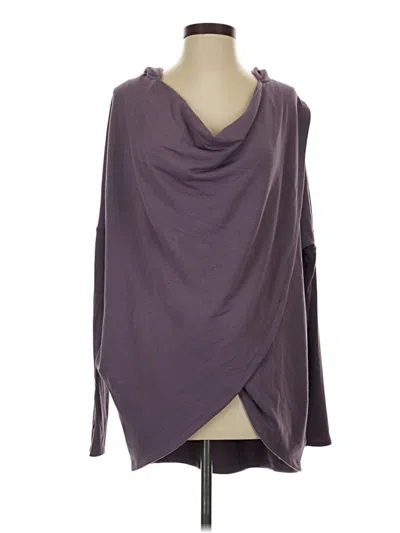 Pre-owned Athleta Poncho In Purple