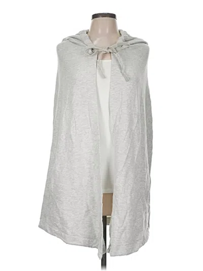 Pre-owned Athleta Poncho In Silver