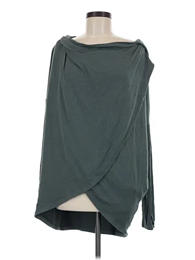 Pre-owned Athleta Poncho In Teal