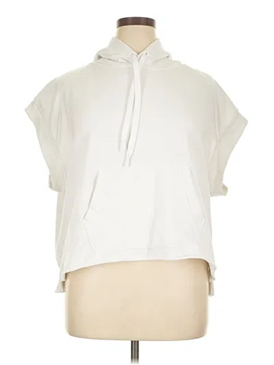 Pre-owned Athleta Poncho In White