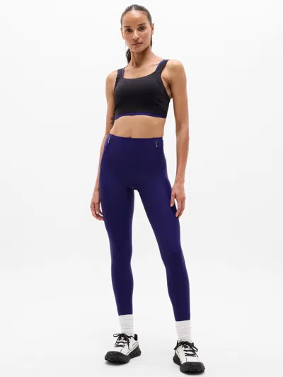 Athleta Powermove Smooth Rise Legging In Mystic