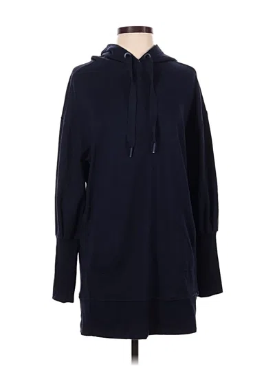Pre-owned Athleta Pullover Hoodie In Blue