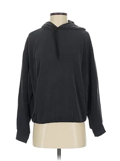 Pre-owned Athleta Pullover Hoodie In Gray