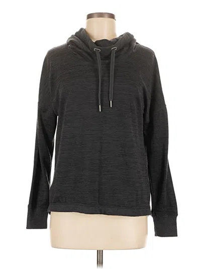 Pre-owned Athleta Pullover Hoodie In Gray