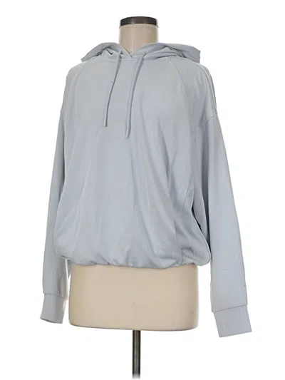 Pre-owned Athleta Pullover Hoodie In Gray