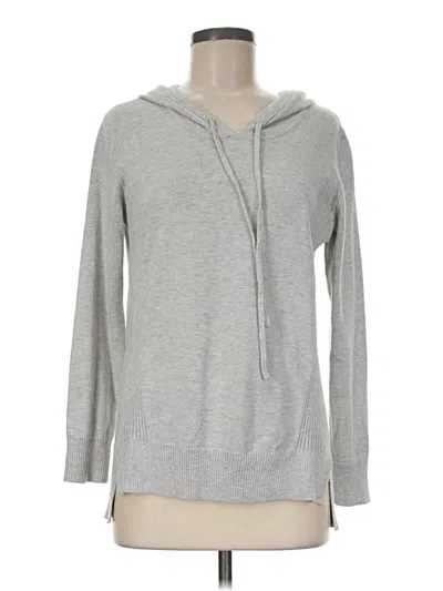 Pre-owned Athleta Pullover Hoodie In Gray