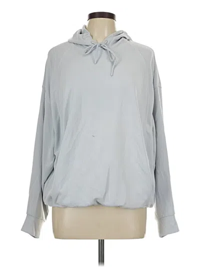 Pre-owned Athleta Pullover Hoodie In Gray