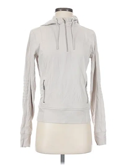 Pre-owned Athleta Pullover Hoodie In Gray