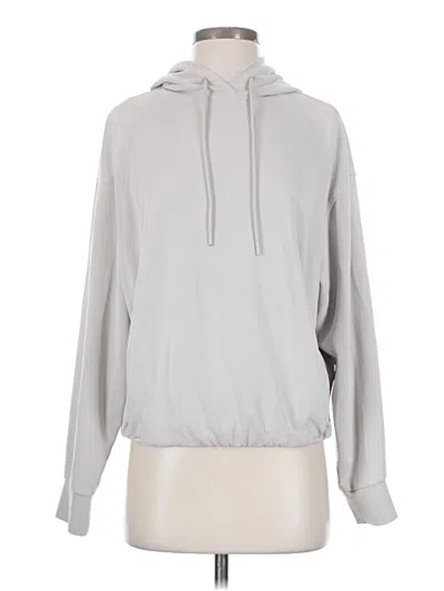 Pre-owned Athleta Pullover Hoodie In Ivory