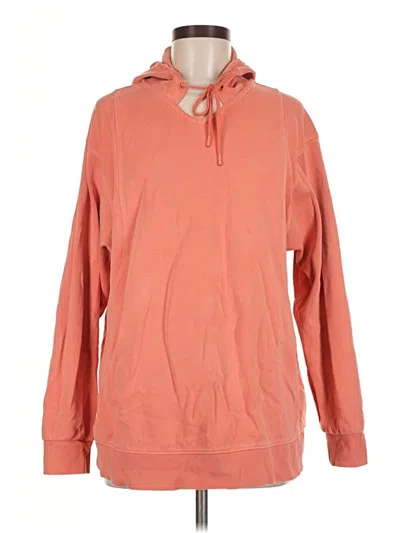 Pre-owned Athleta Pullover Hoodie In Orange