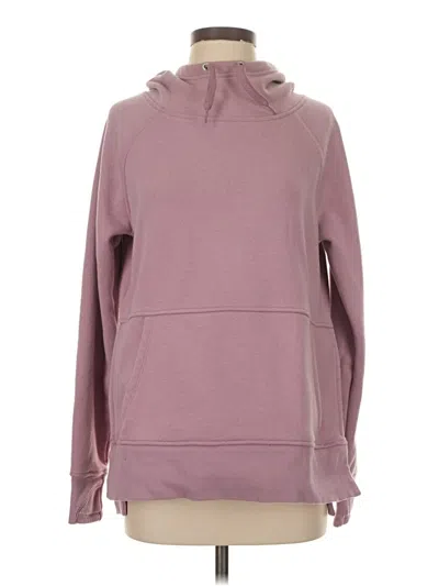 Pre-owned Athleta Pullover Hoodie In Pink