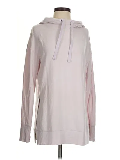 Pre-owned Athleta Pullover Hoodie In Pink