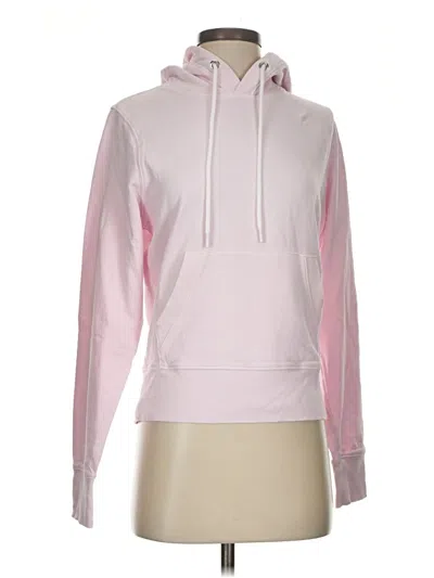 Pre-owned Athleta Pullover Hoodie In Pink