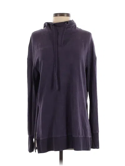 Pre-owned Athleta Pullover Hoodie In Purple