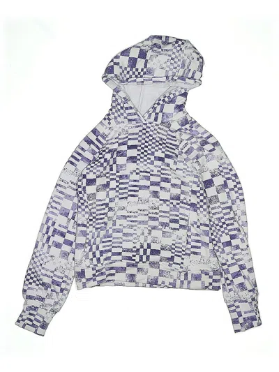 Pre-owned Athleta Kids' Pullover Hoodie In Purple