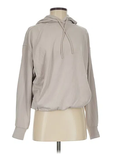 Pre-owned Athleta Pullover Hoodie In Tan