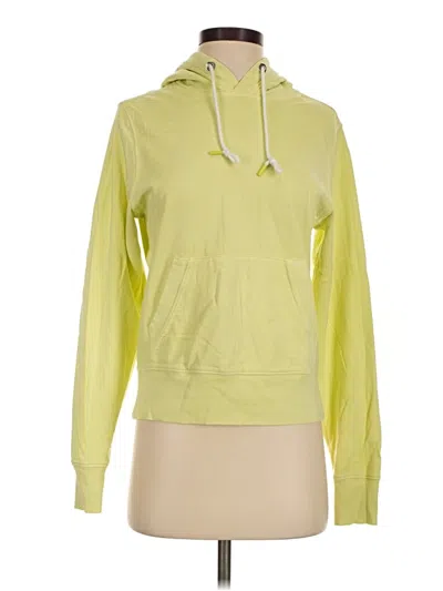 Pre-owned Athleta Pullover Hoodie In Yellow