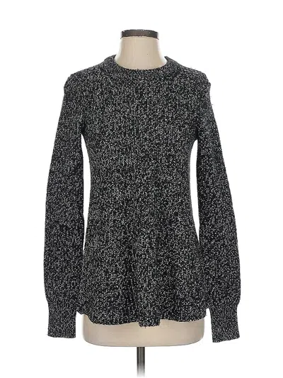 Pre-owned Athleta Pullover Sweater In Black