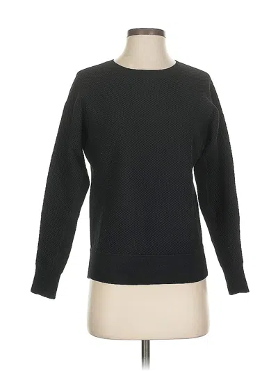 Pre-owned Athleta Pullover Sweater In Black