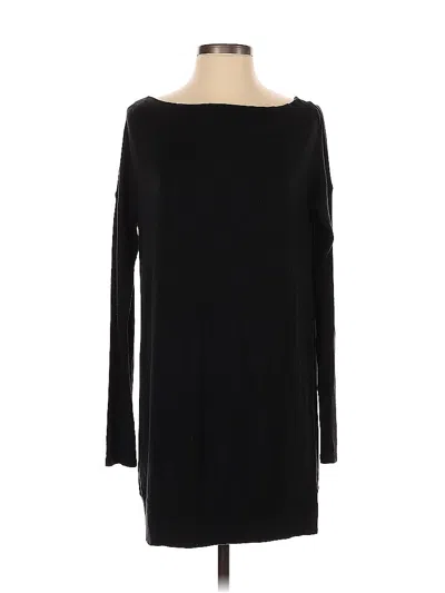 Pre-owned Athleta Pullover Sweater In Black