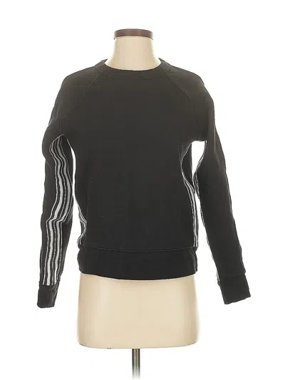 Pre-owned Athleta Pullover Sweater In Black