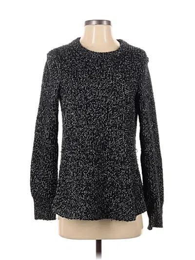 Pre-owned Athleta Pullover Sweater In Black